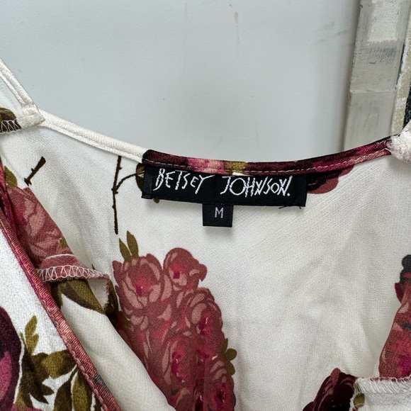 Betsey Johnson Floral Slip Mini Dress - Picture 4 of 4